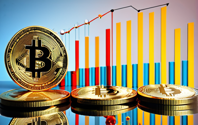 **Image Prompt 1: Trading Volume in Crypto Market**
- Create an illustration that represents the concept of trading volume in the cryptocurrency market. Include visual elements like rising and falling graphs, diverse traders actively buying and selling assets, and digital currency symbols (like Bitcoin and Ethereum) to emphasize the relationship between high trading volume and liquidity.